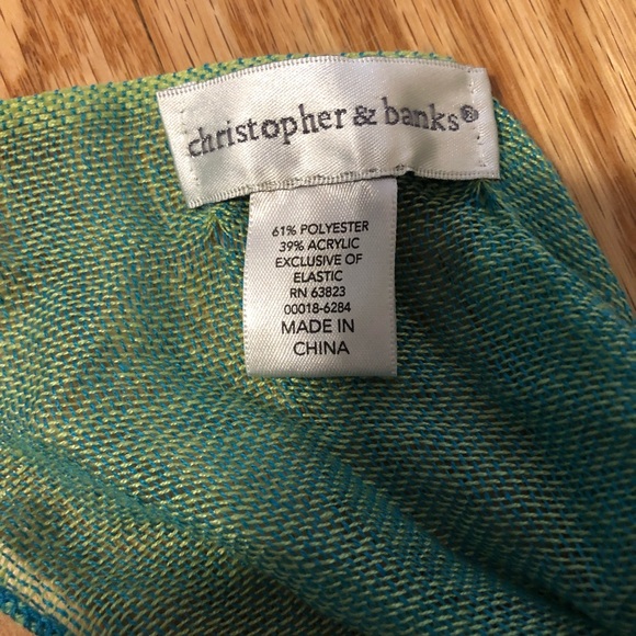 Christopher & Banks Ruffle Scarf - Picture 3 of 4